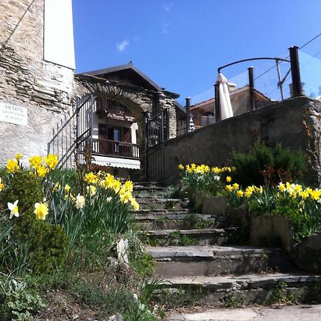 La Placette - Albergo Diffuso E Trattoria Usseaux Eksteriør billede